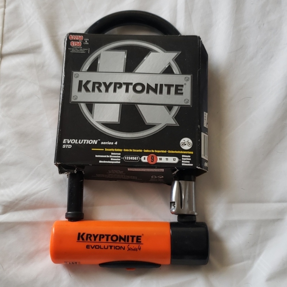 Kryptonite evolution series 4 lock NIB